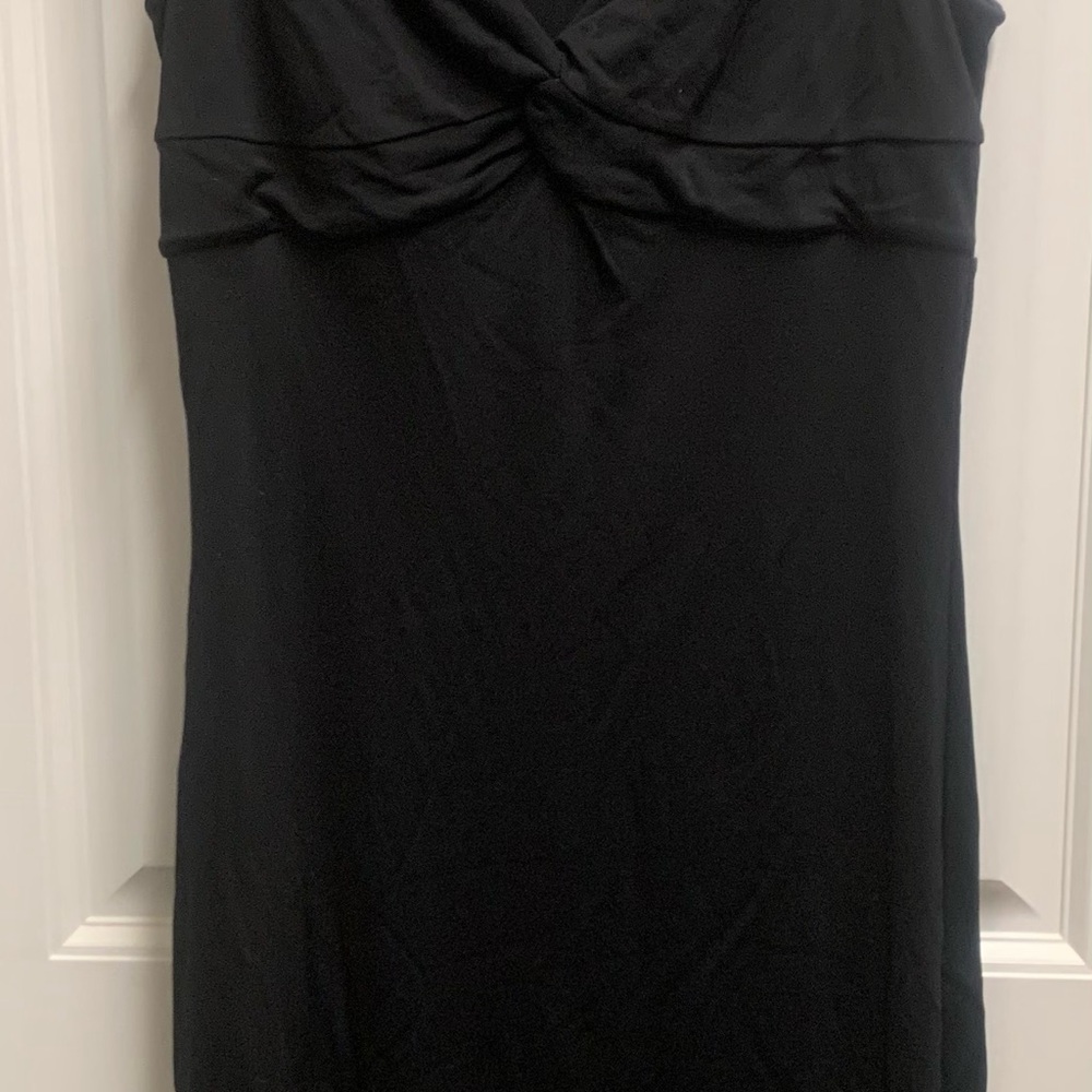 LOFT Black Sleeveless Dress